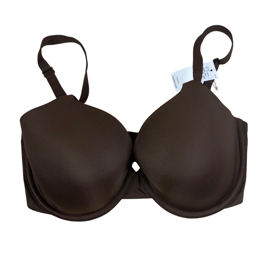 NWT Old Navy Womens Underwire Full Coverage Bra Brown 34DD